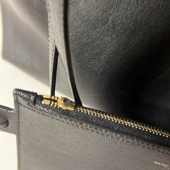 Saint Laurent Black Tote Bag - Picture 5 of 10